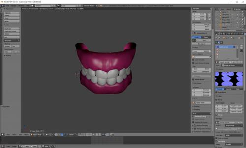 Simple Human Teeth preview image